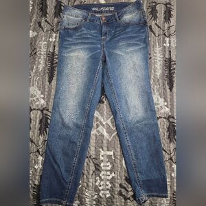 Vanillastar mid rise skinny jeans 14w